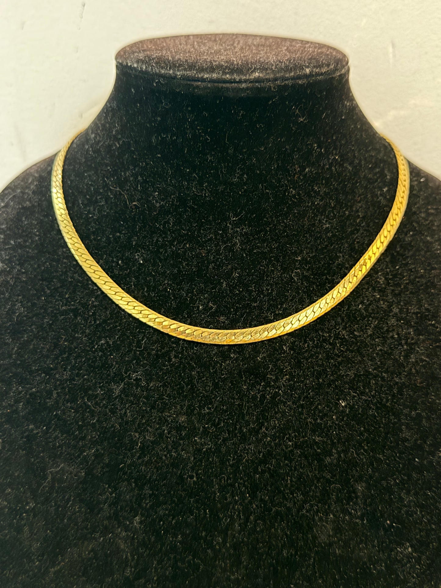 NAPIER HERRINGBONE LINK NECKLACE