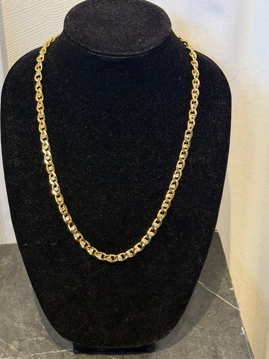 GIVENCHY RHINESTONE CHAIN NECKLACE