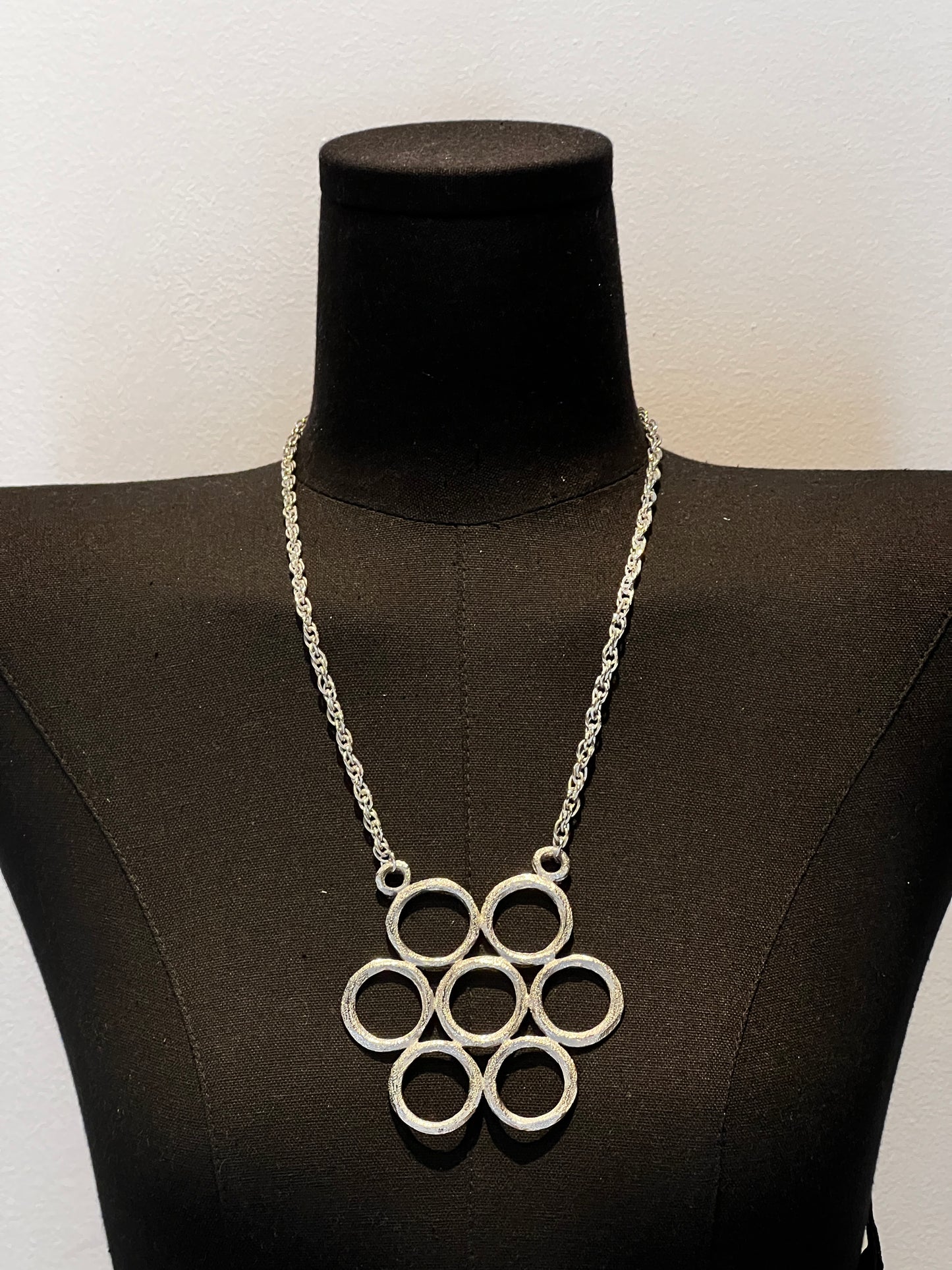 Silver Flower Necklace