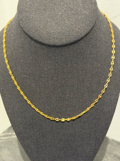 PETITE MARINER LINK NECKLACE
