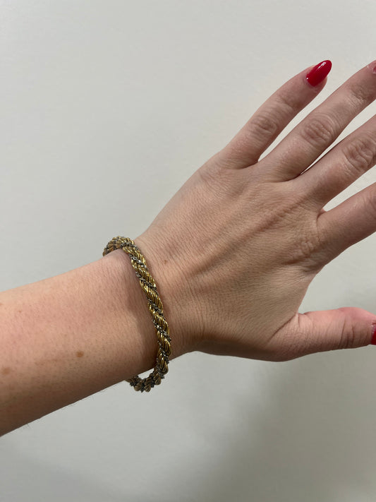 MONET MIXED METAL ROPE BRACELET