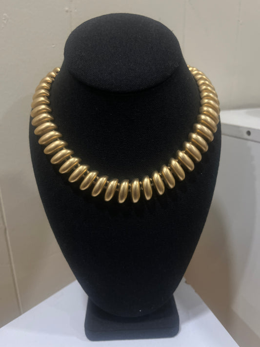 ERWIN PEARL SLICE LINK NECKLACE