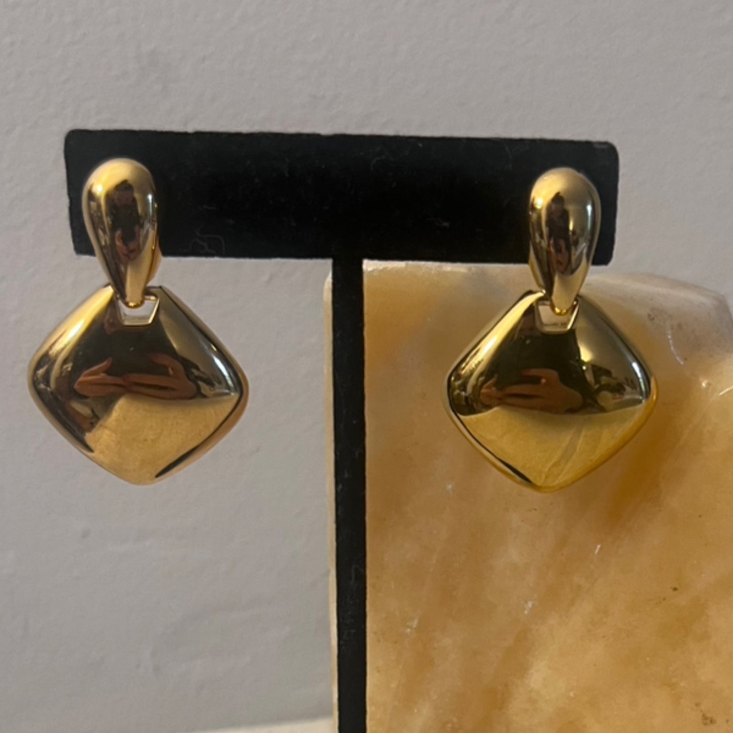 St. John Gold Tone Earrings